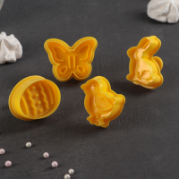 Набор плунжеров кондитерских «Малыши», 4 шт, 5×5 см