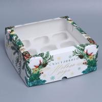 Коробка на 9 капкейков 