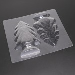 Форма пластиковая Елка 3D, фигурка 16,5 х 10,5 см