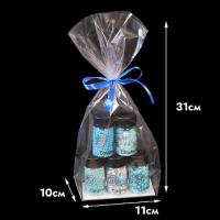 Пакет прозрачный с жестким дном, 11*10 см, высота 31 см