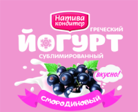 Сублимированный йогурт классический, Черная смородина 100 грамм Натива