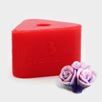 Молд силиконовый «Тройник розочки», 5,7×5,7×4,5 см