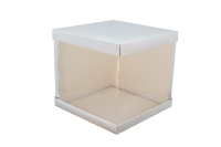 Коробка прозрачная крафт 300х300х240 мм, ETO