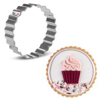 Вырубка «КРУГ РИФЛЕНЫЙ» 92мм