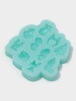 Молд для заливки новогодний «Праздник», силикон, 8×8 см