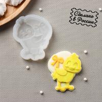 Силиконовая форма «Цыпленок с яйцом»