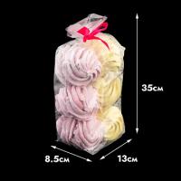 Пакет прозрачный с квадратным дном, 130*85 мм, высота 35 см