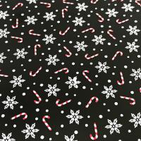 Переводные листы для шоколада Снежинки и трости,21*30 см шокотрансфер