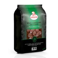 Глазурь кондитерская диски ОВАЛЕТТ молоч.шоколад