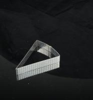 Форма для тарталеток перфорированная треугольная 120*120*81 мм h 20 мм