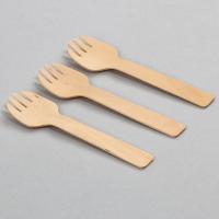Вилки деревянные 11 см, 12 шт