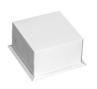 Коробка для торта 170*170*100 мм, белая