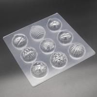 Форма для шоколада НОВОГОДНИЕ ШАРЫ №20 диаметр 5 см 9 шт