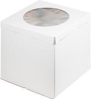 Коробка картонная белая 360х360х260 мм РУ.