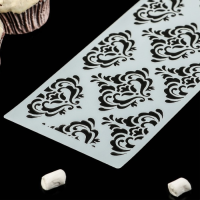 Трафарет для выпечки и нанесения айсинга «Барокко», 23×10 см