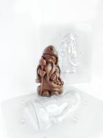 Форма пластиковая Дед мороз, фигурка