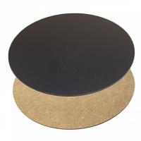 Подложка Круглая 3 мм ЛХДФ, черная