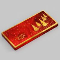 Коробка под плитку шоколада без окна 