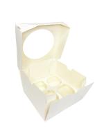 Коробка для маффинов MUF 4 белая