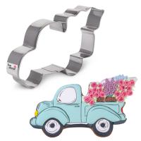 Вырубка «Грузовик с подарками», 140 х 85мм  металл