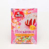 Посыпка кондитерская Preston декоративные «Радуга-вермишель», 7 г