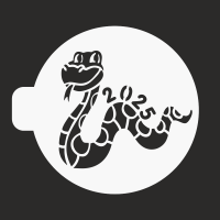 Трафарет «Змея 2025», 20 см