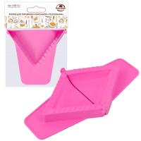 Форма для пирожков и вареников Мультидом «Треугольник», пластик