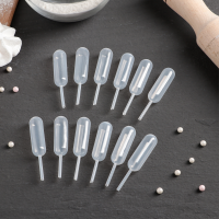 Набор пипеток для соуса «Сосуд», 12 шт, 1,5×6 см