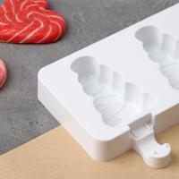 Форма для мороженого «Елочки», 19,5×13×2,5 см см, 3 ячейки эскимо