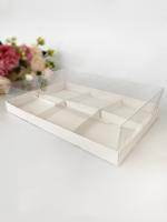 Коробка прозрачная для муссовых пирожных 265х180х60