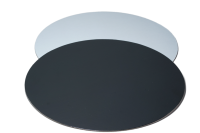 Подложка Круглая черный/белый, толщина 2 мм ETO.