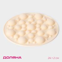 Форма для выпечки и муссовых десертов «Пузырьки», d=24 см