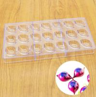 Форма поликарбонатная для конфет «Лимон 21 ячейка»