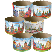 Форма для кулича Кремли, d=70*h=60 мм