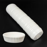 Форма бумажная Тарталетки 80*20 мм, Белые