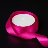 Лента атласная Малиновая (27), 10 метров