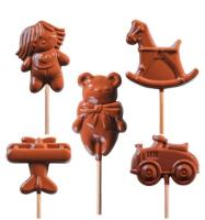 Форма пластиковая леденец на палочке 