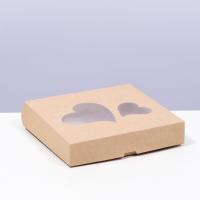 Коробка складная, крафт, 