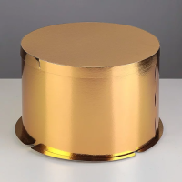 Коробка тортовая 150*180 Тубус Голд