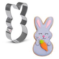 Вырубка пластиковая «Зайчик», 54 х 105 мм, металл