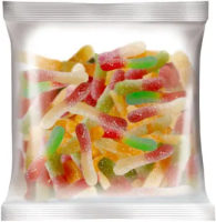 Мармелад фигурный «KrutFrut», в форме забавных змеек в посыпке с легкой кислинкой