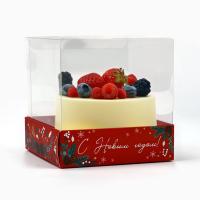 Коробка для кондитерских изделий «Новогодние мгновения», 10×10×10 см