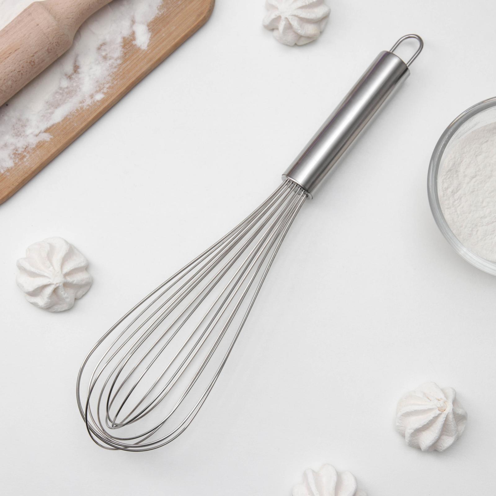 Венчик кулинарный «Сильвер», струна 1,3 мм, (35х7х7 см)