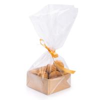 Пакет прозрачный с подложкой-лотком, 110*100 мм, высота 31 см (Крафт)