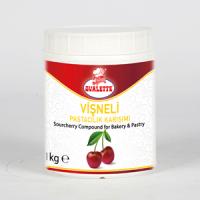 Паста вкусоароматическая ОВАЛЕТТ вишня (банка 1 кг.)