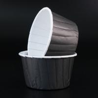 Капсулы для маффинов с бортиком Polca Dot Черные 50х40 мм, 25 шт