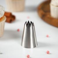 Насадка кондитерская «Французская звезда», d=3,5 см, вых. 1,5 см