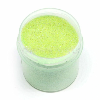 Блестки декоративные «Неоновый желтый» глиттер 10 гр