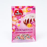 Посыпка кондитерская Preston декоративные «Радуга-бисер», 7 г