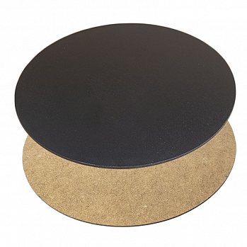 Подложка для торта , диам 30 см,ЛХДФ (черная)